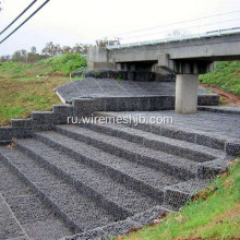 Горяч-погружение Гальванизировало Шестиугольное сетки gabion тюфяк